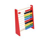 Kniha Počítadlo drevené červené