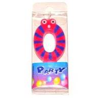 Kniha Sviečka tortová farebná č.0