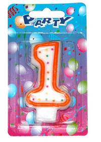 Kniha Tortová sviečka s bodkami č.1