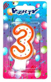 Kniha Tortová sviečka s bodkami č.3