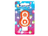 Kniha Tortová sviečka s bodkami č.8