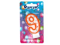 Kniha Tortová sviečka s bodkami č.9