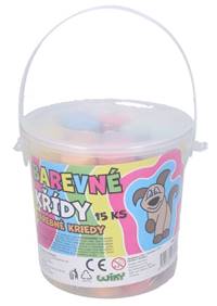 Kriedy chodníkové 15 ks