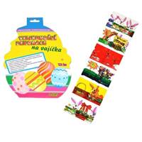 Kniha Veľkonočná dekorácia na vajíčka 12ks