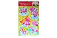 Kniha Nálepky na stenu-poník