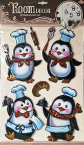 Kniha Nálepky-tučniak 3D