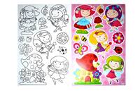 Kniha Nálepky Omaľovánky