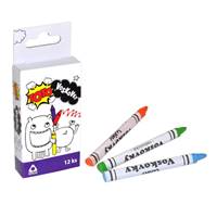 Kniha Voskovky trojhranné 12 ks