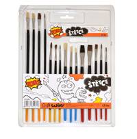 Kniha Štetce sada 15 ks