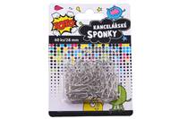 Kancelárske sponky 28mm 60ks
