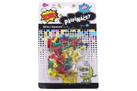 Pripináčiky farebné 50 ks