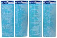 Kniha Vianočná nálepka glitrová 59x21cm