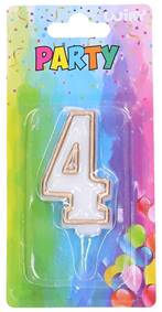 Kniha Tortové sviečky zlaté číslo.4