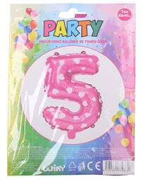 Kniha Nafukovací balón ružový so srdiečkami, č.5