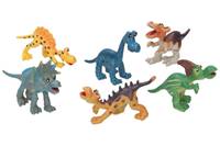 Dinosaurus sada 10cm 6ks