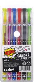 Kniha Pero gelové 0.5mm sada 6ks