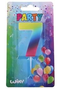 Kniha Tortová sviečka dúhová č.7