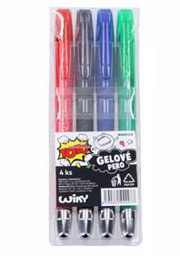 Kniha Pero gelové 1.0mm sada 4ks