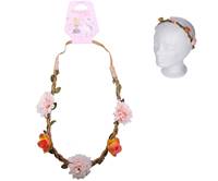 Kniha Čelenka veniec s kvetinkami 1ks