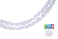 Kniha Girlanda biela 3,6m