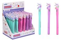 Kniha Pero so svetlom Jednorožec tuha modrá tenký hrot 0,5mm