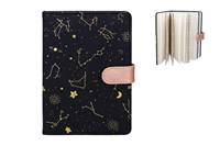 Kniha Notes linajkový hviezdy 13x19cm 128strán