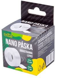 Kniha Obojstranná lepiaca nano páska 1mx5cm