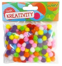 Kniha Pom-pom guličky 180ks