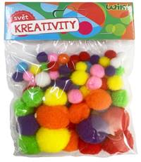 Kniha Pom-pom guličky 80ks