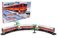 Kniha Vlak s traťou City Train 111cm