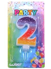 Kniha Tortová sviečka s hviezdami č.2