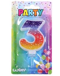 Kniha Tortová sviečka s hviezdami č.3