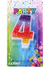 Kniha Tortová sviečka s hviezdami č.4