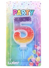 Kniha Tortová sviečka s hviezdami č.5