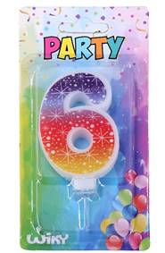 Kniha Tortová sviečka s hviezdami č.6