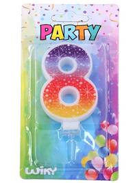 Kniha Tortová sviečka s hviezdami č.8