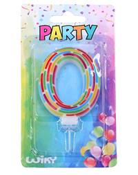 Kniha Tortová sviečka s čiarkami č.0