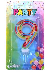 Kniha Tortová sviečka s čiarkami č.9