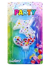 Kniha Tortová sviečka s bodkami č.3