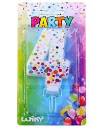 Kniha Tortová sviečka s bodkami č.4