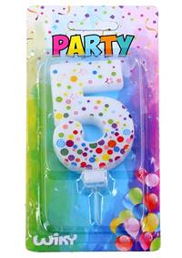 Kniha Tortová sviečka s bodkami č.5