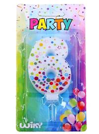 Kniha Tortová sviečka s bodkami č.6