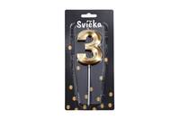 Kniha Sviečka párty číslo 3 Zlatá