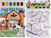 Kniha Kreatívna sada Vodné maľovanie