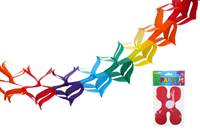 Kniha Girlanda farebná 3m