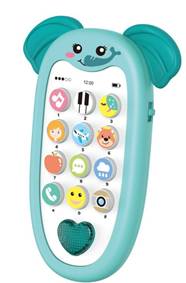 Kniha Maamaa Telefón detský s efektmi slon 13,5cm