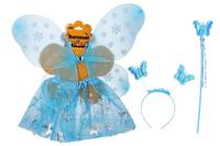 Karnevalová súprava modrá víla 52cm