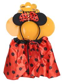 Kniha Karnevalová súprava myška s bodkami