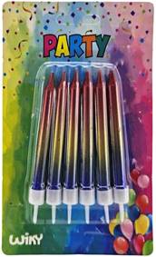 Kniha Sviečky so stojančekom 6ks