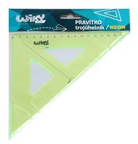 Kniha Pravítko trojuholník neon